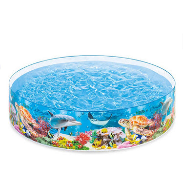 INTEX OCEAN SNAPSET PLAY POOL FOR KIDS - 8 FT